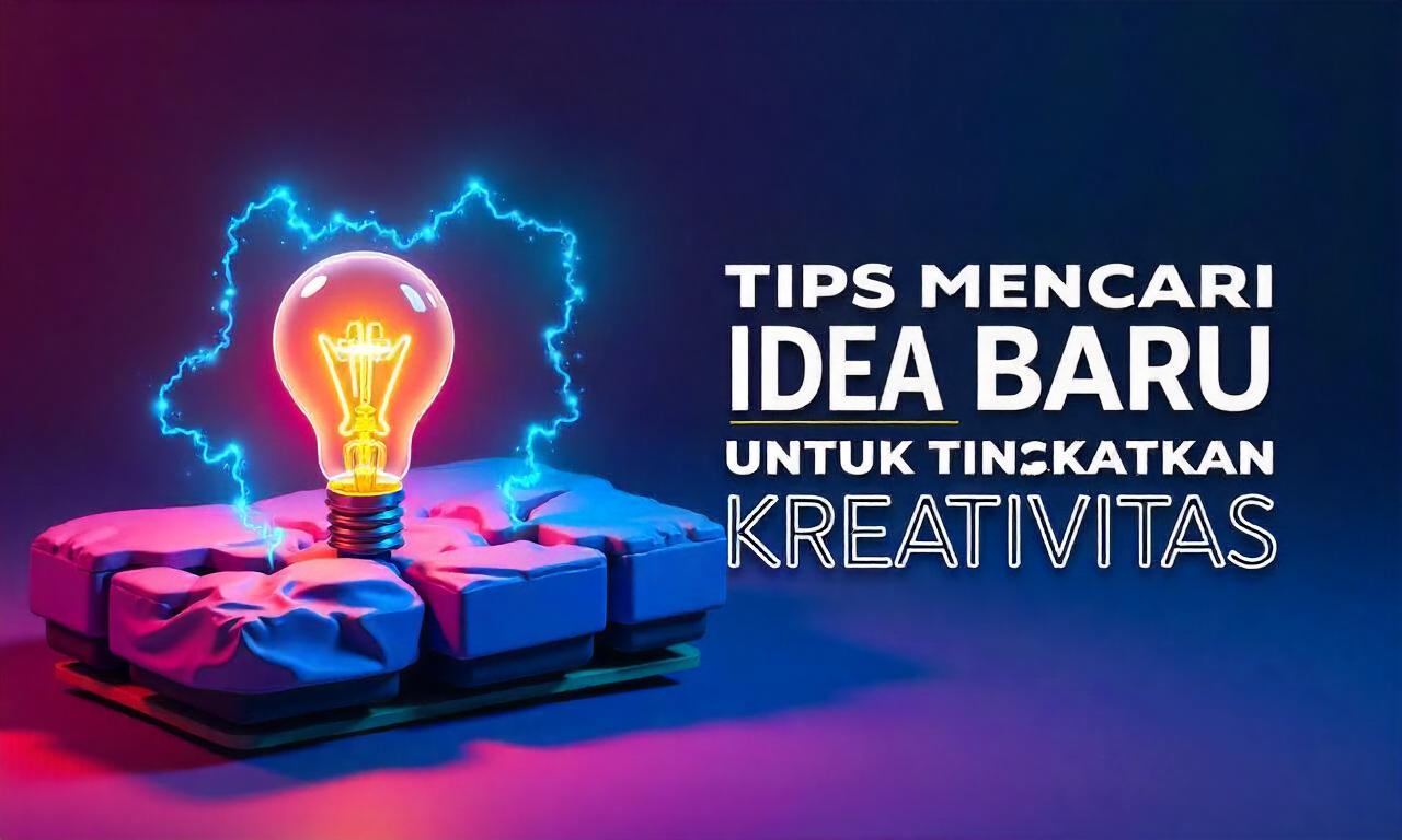 Tips Mencari Ide Baru untuk Tingkatkan Kreativitas
