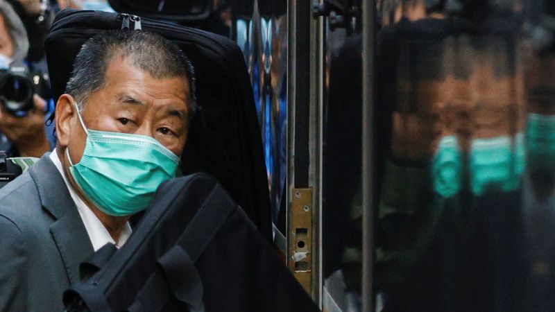 Hong Kong’s Jimmy Lai sentenced to 20 years in prison after landmark national security trial