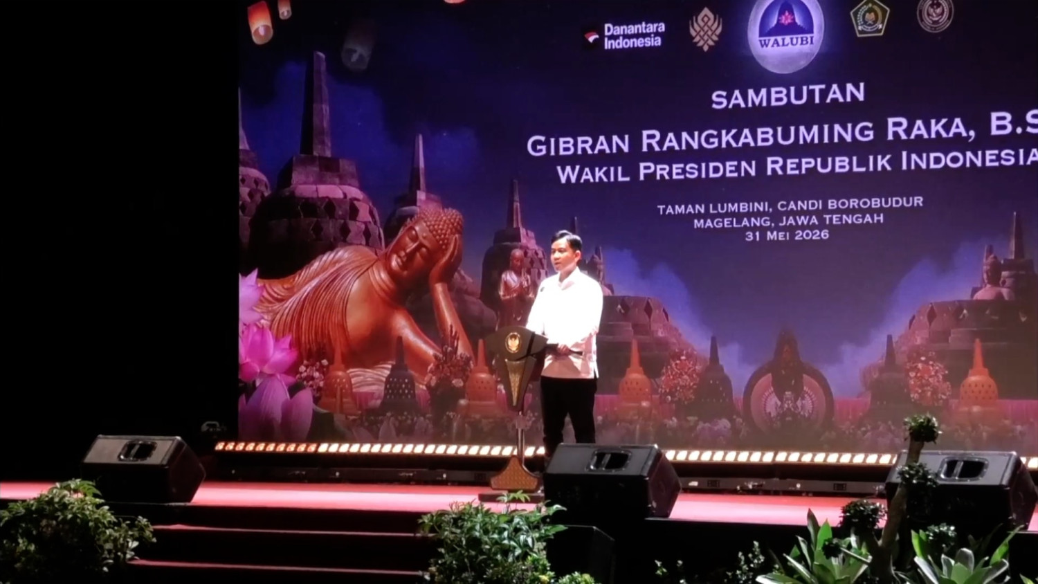 Visit Agenda: Wapres minta umat Buddha terus jadi pelopor perdamaian
