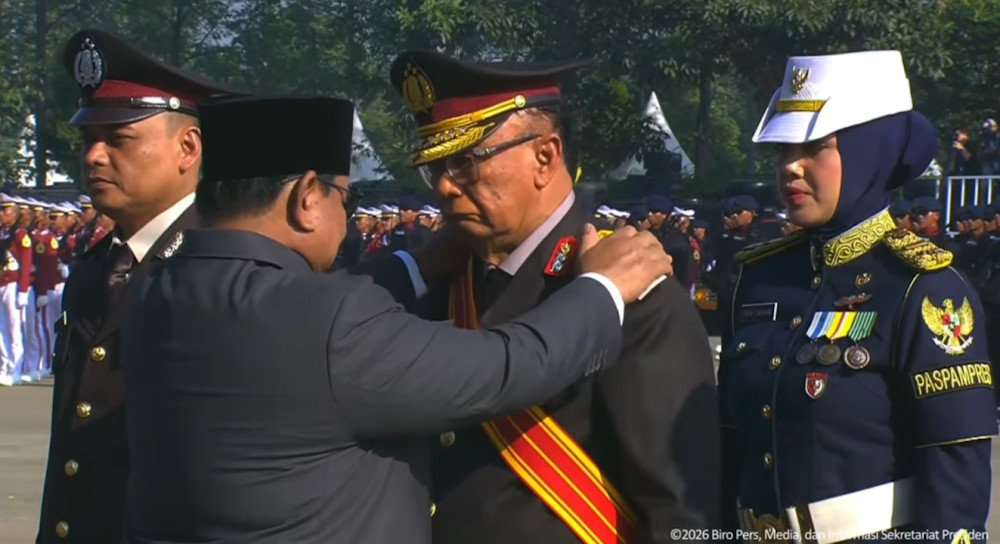 Momentum eks ajudan Presiden Soekarno dianugerahi pangkat kehormatan