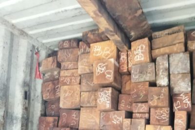 TNI AL gagalkan aksi penyelundupan kayu di Surabaya
