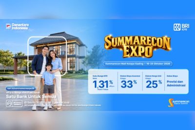 Summarecon Expo 2026 hadirkan promo properti dan penawaran BRI KPR