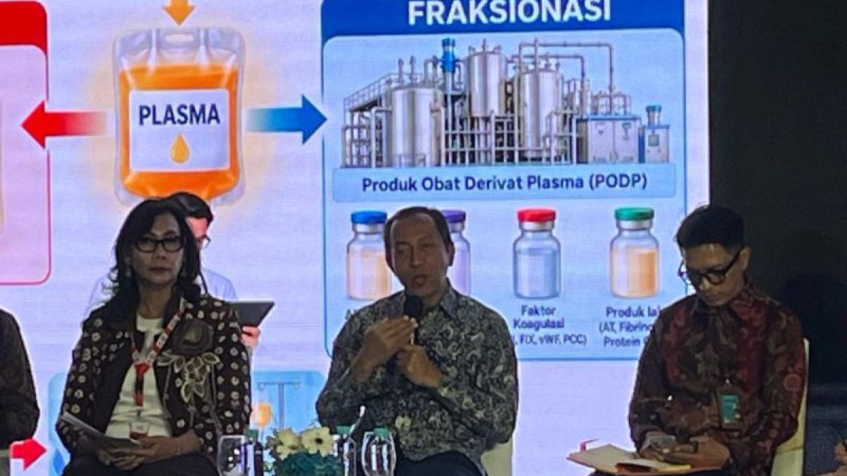 Produk derivat plasma bantu terapi pasien hipoalbumin hingga autoimun