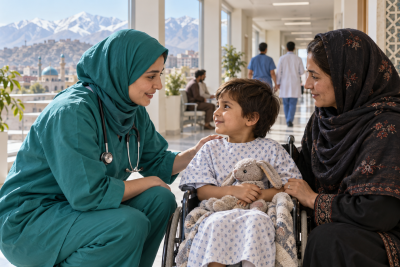 Rumah sakit baru di Kabul sediakan operasi bagi anak-anak Afghanistan