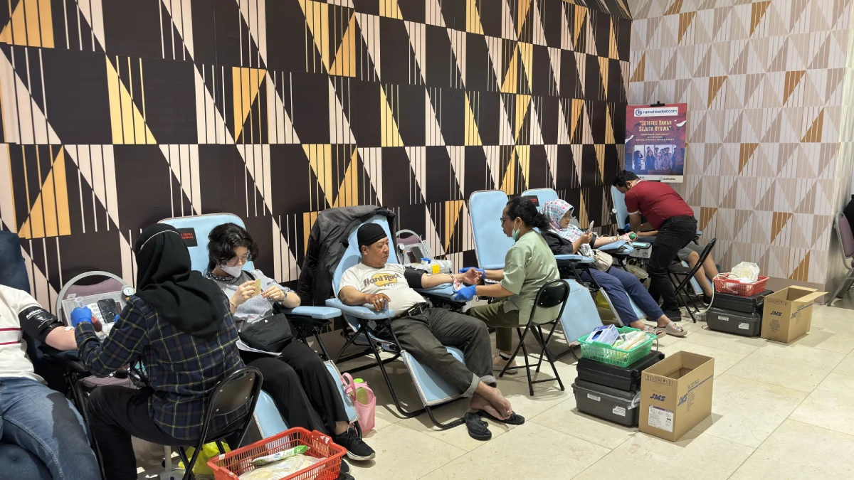 108 Orang Ikut Donor Darah Bareng Rumahberkat.com