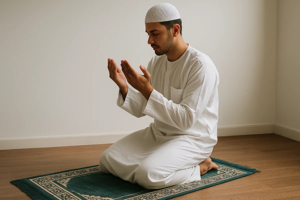 Tata Cara Sholat Istikharah , sebuah ibadah yang dilakukan untuk memohon petunjuk Allah dalam mengambil keputusan penting.