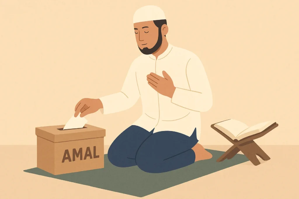 Memahami amal saleh melalui tindakan nyata dan refleksi spiritual.