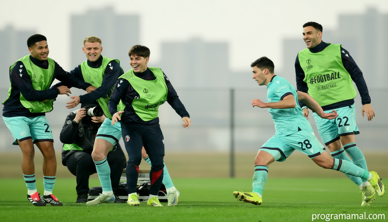 Menghadapi Tantangan: AS Roma vs Bologna, Gol Nicolo Cambiaghi di Babak Tambahan Waktu Antar I Rossoblu ke Perempat Final Liga Europa