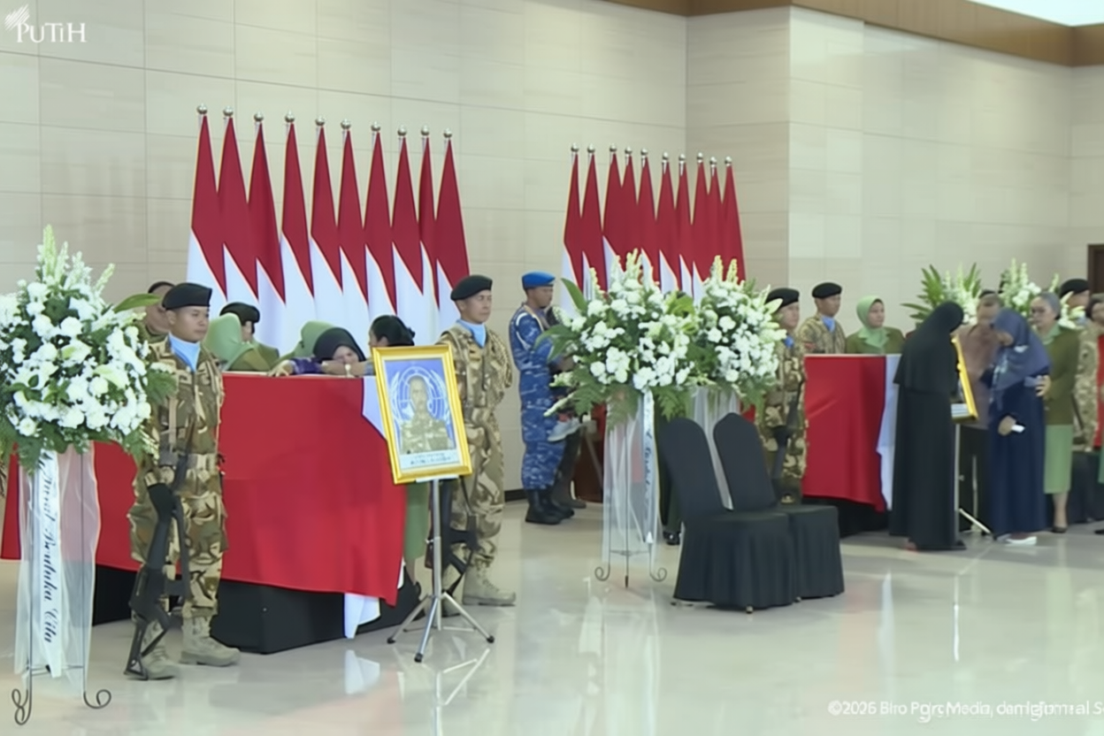 Kunjungan Penting: Haru dan isak tangis keluarga sambut jenazah prajurit TNI yang gugur