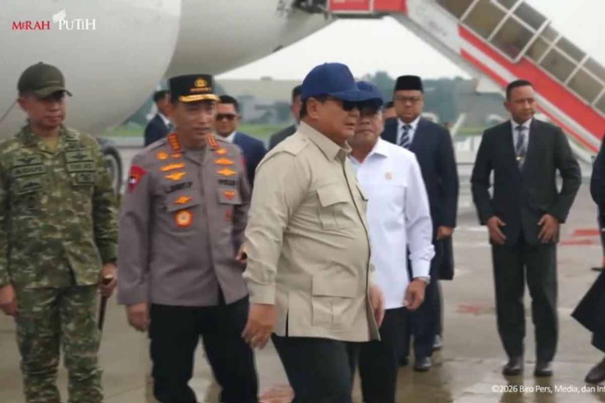 Agenda Utama: Prabowo tiba di tanah air usai rampungkan lawatan ke Rusia dan Prancis
