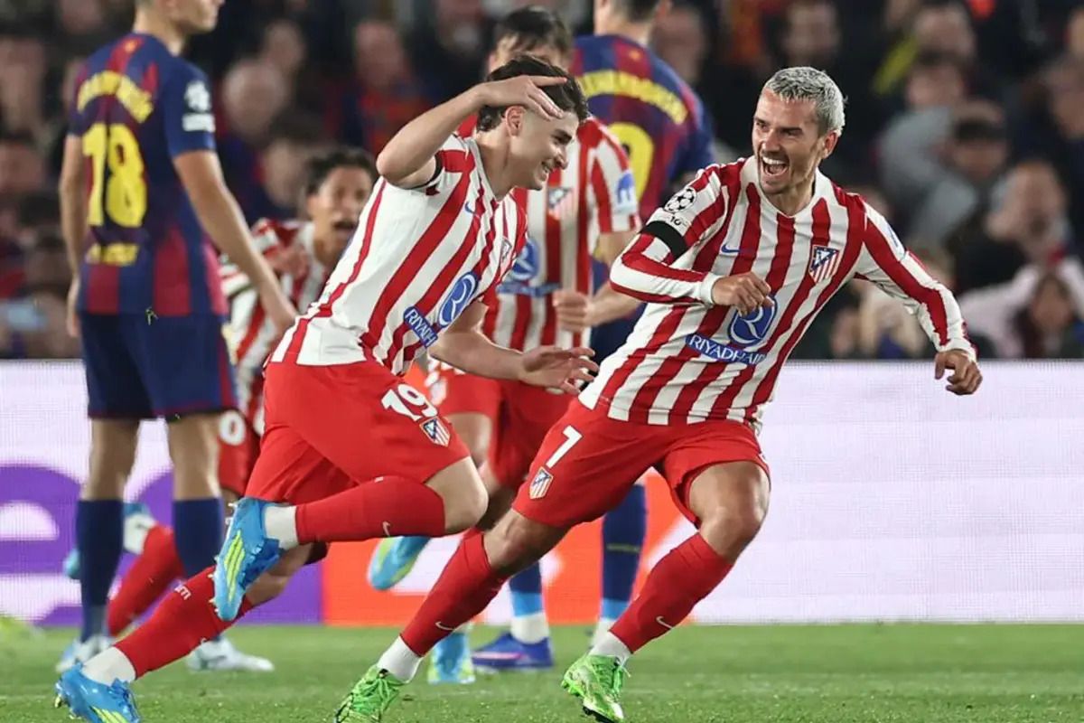 Agenda Kunjungan: Cubarsi kartu merah, Atletico Madrid bungkam Barcelona 2-0 di Camp Nou