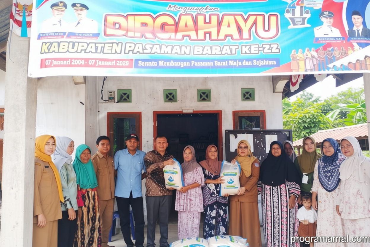 What Happened During: Pemkab Pasaman Barat salurkan beras ke warga terdampak bencana alam