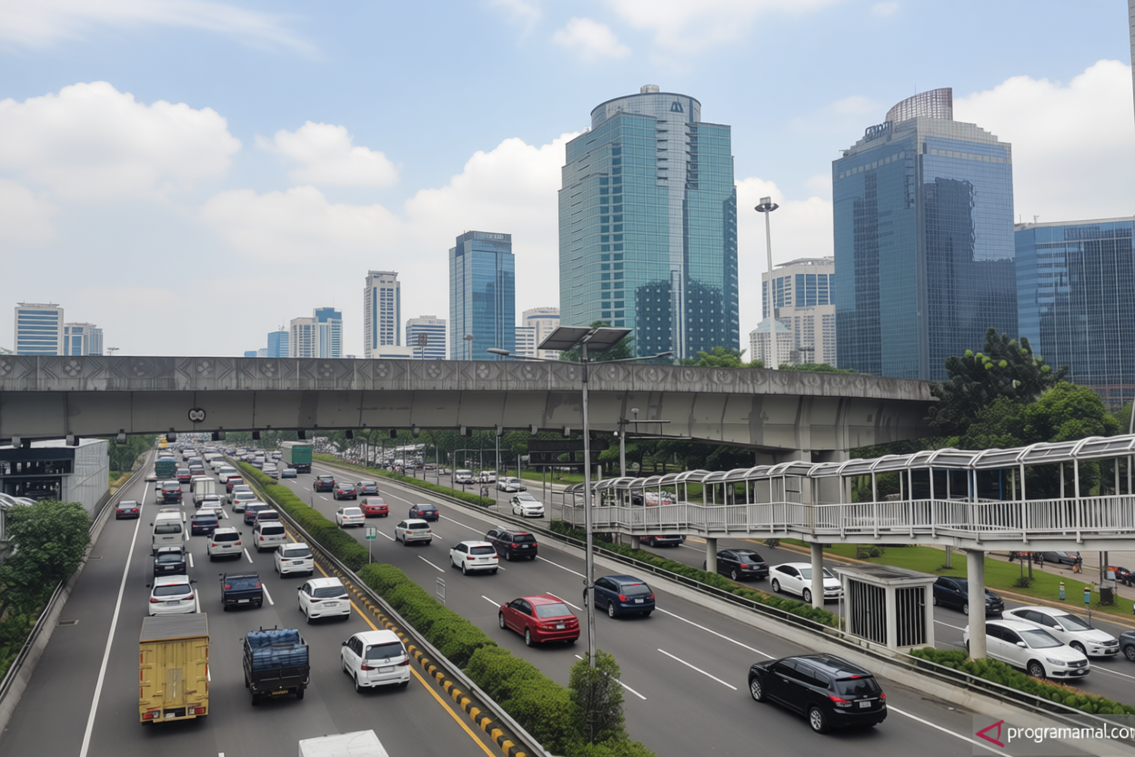 Senin – Jakarta diprediksi berawan pada siang hingga malam hari