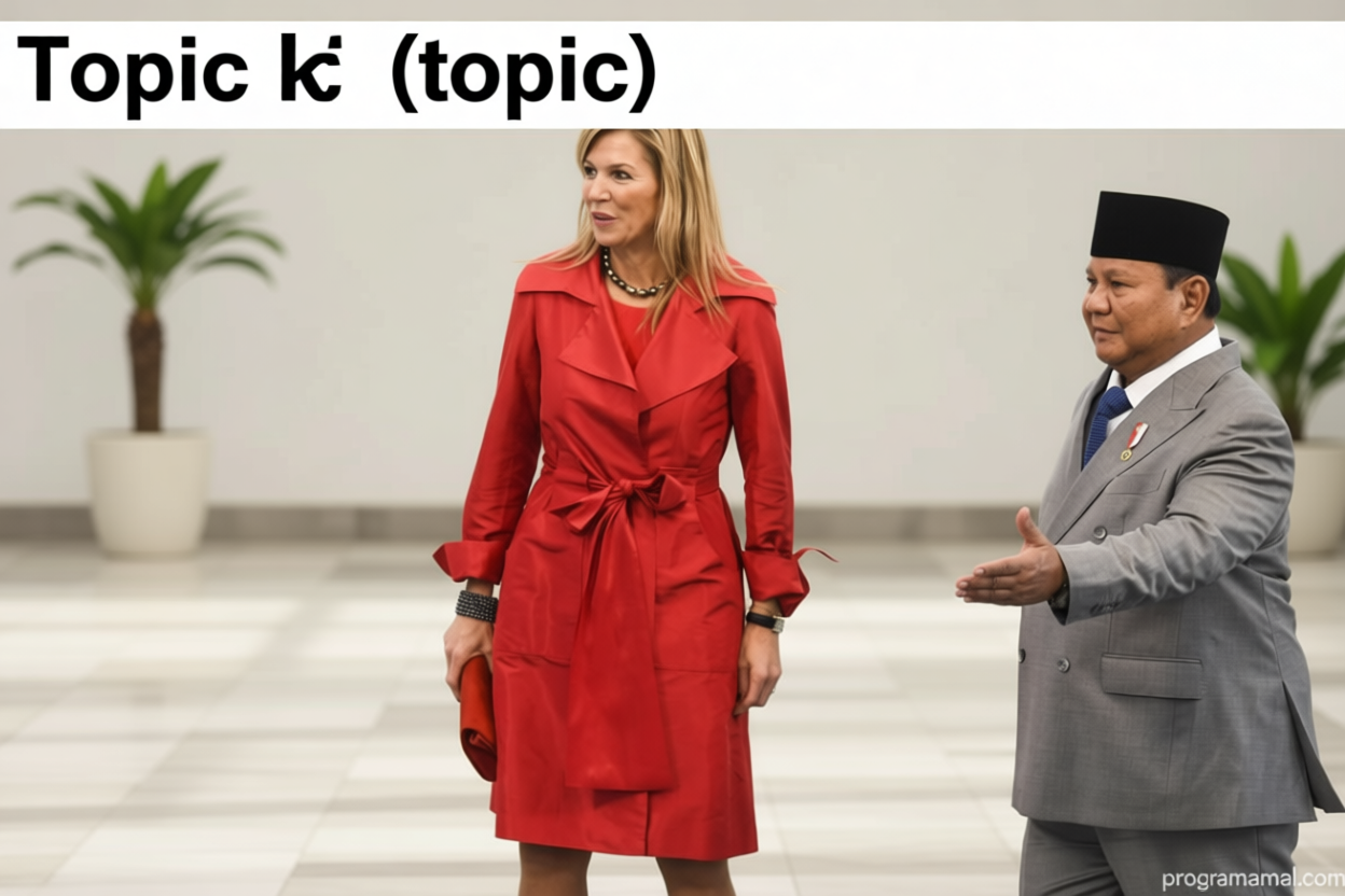 Hasil Pertemuan: Berikut rangkuman lawatan Ratu Máxima di Indonesia