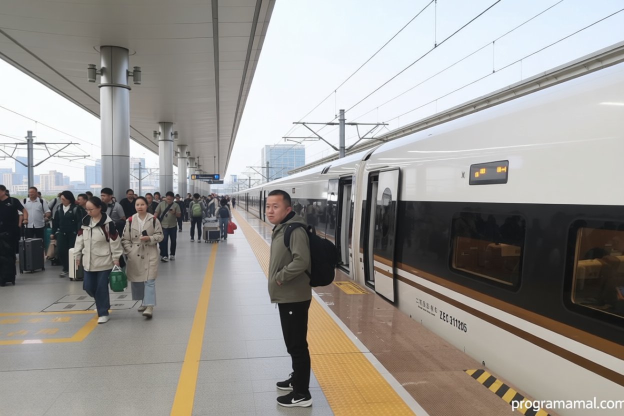 Sensasi membelah jalur Beijing-Hangzhou dengan kecepatan 100 kmj