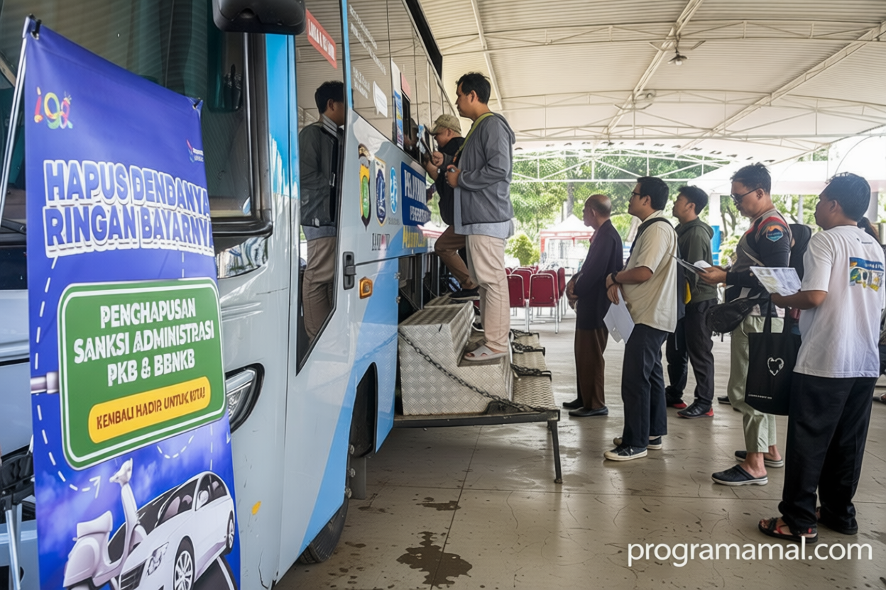Layanan Samsat Keliling tersedia di 14 wilayah Jadetabek pada Kamis