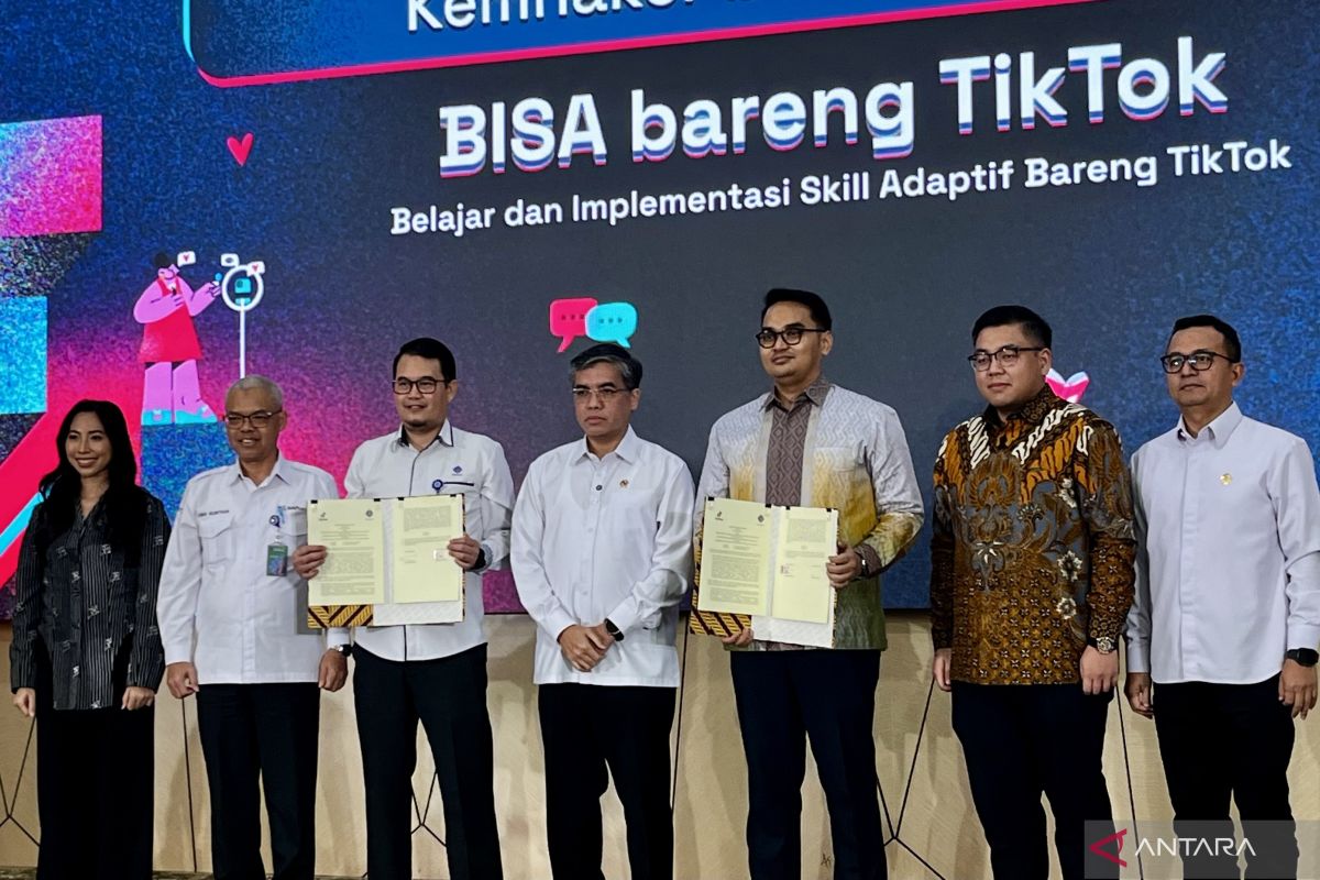 Kebijakan Baru: Kemnaker dan TikTok kerja sama gelar pelatihan vokasi digital