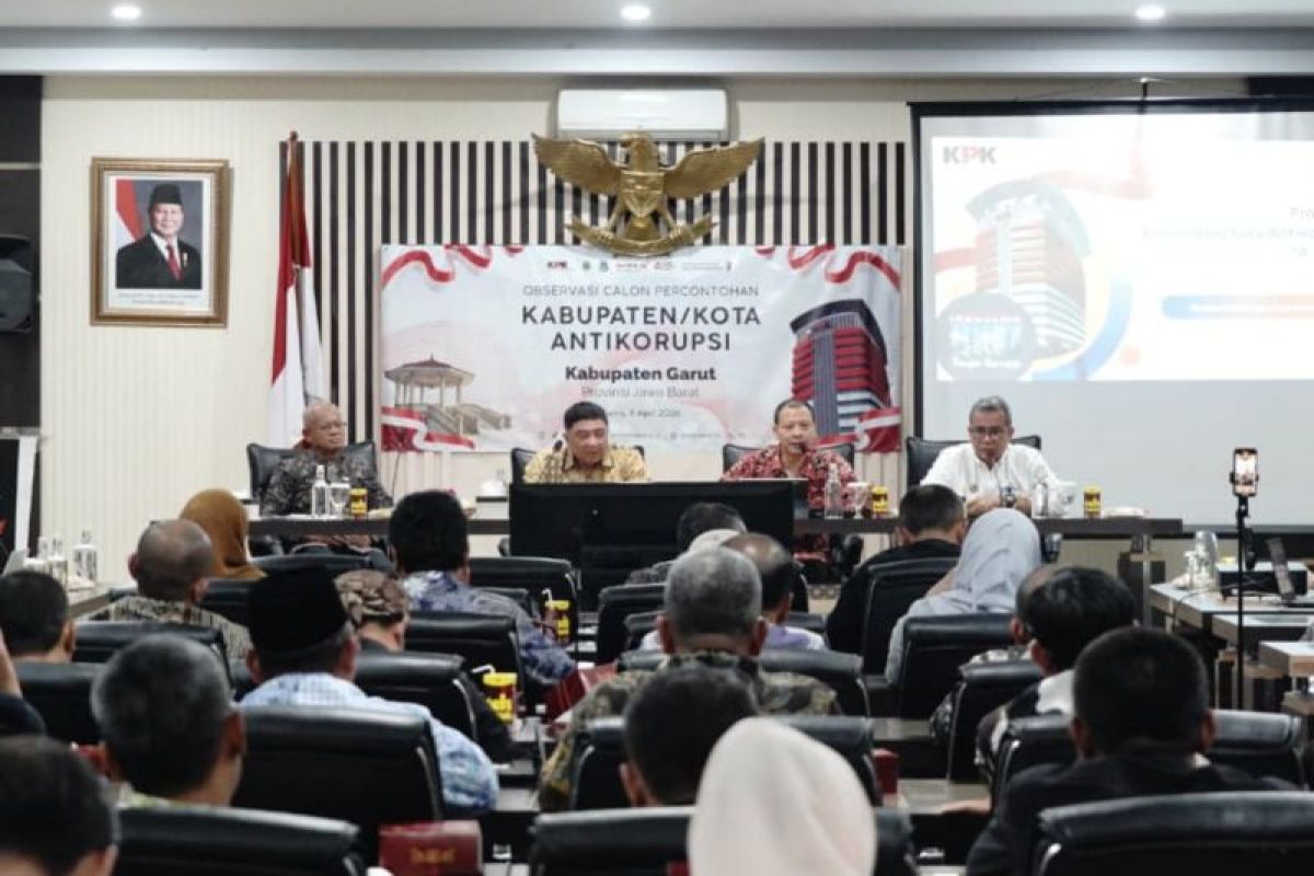 Agenda Utama: KPK observasi Garut sebagai calon percontohan Kabupaten Anti Korupsi