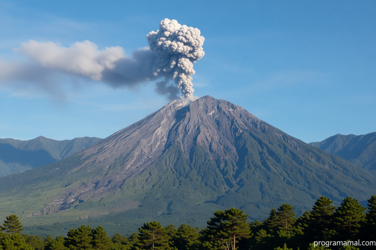 Solution For: Aktivitas Gunung Semeru masih didominasi gempa letusan