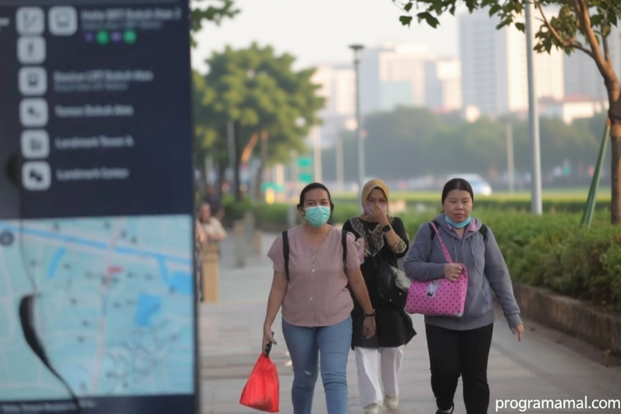 Special Plan: Gunakan masker, udara Jakarta tercatat tak sehat Rabu pagi ini