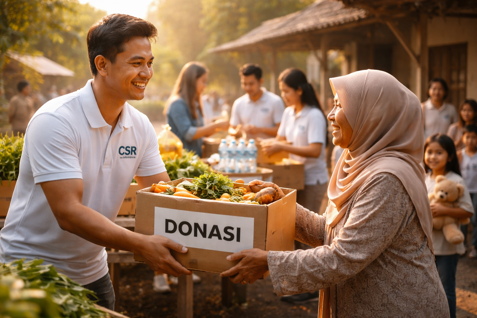 Peran Donasi dalam Program CSR untuk Meningkatkan Kesejahteraan Masyarakat