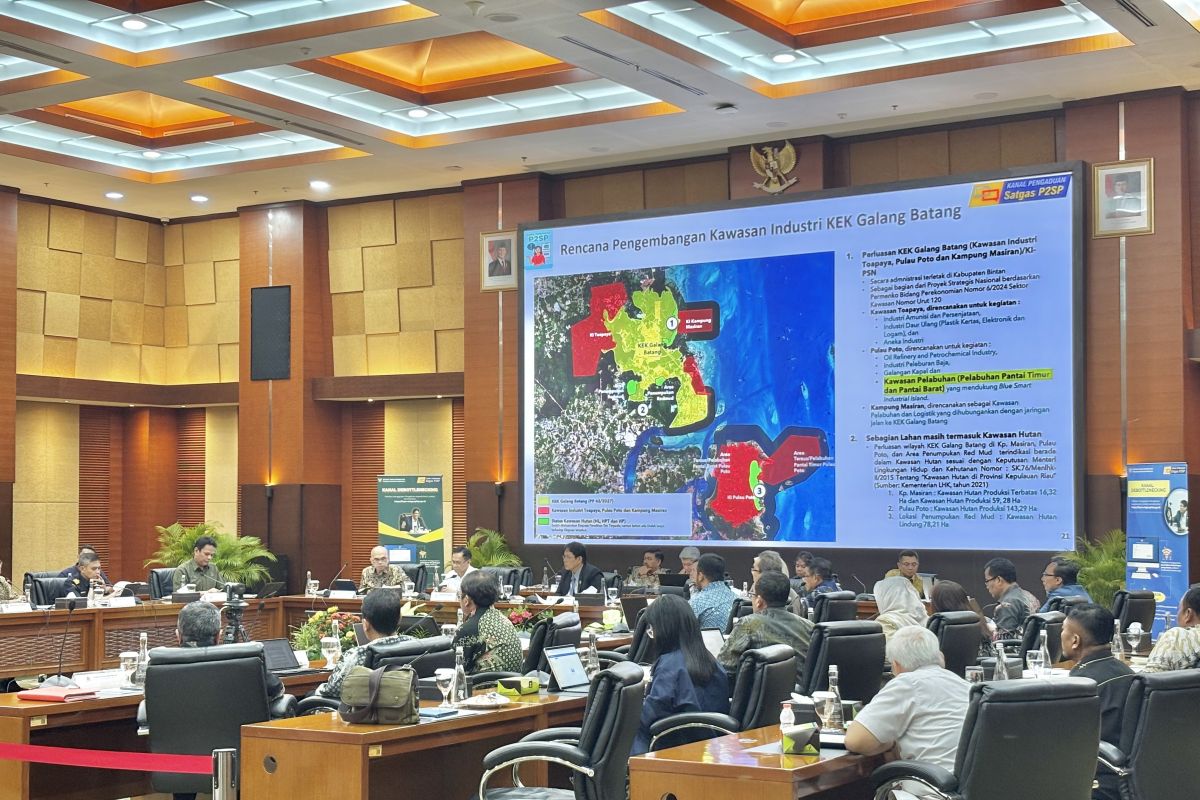 Rencana Khusus: Menkeu Purbaya tindak lanjuti hambatan izin KEK Galang Batang