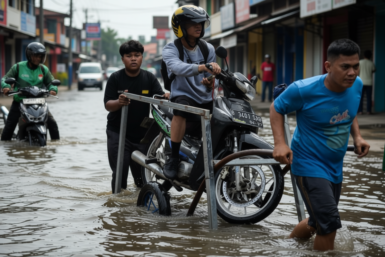 Today’s News: Jakarta diprakirakan hujan pada Jumat ini