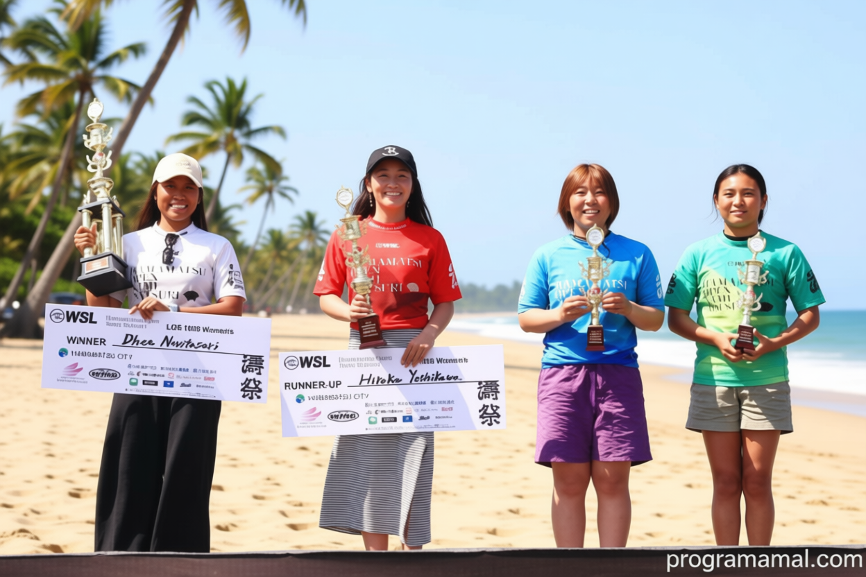Peselancar putri Indonesia torehkan sejarah di Jepang