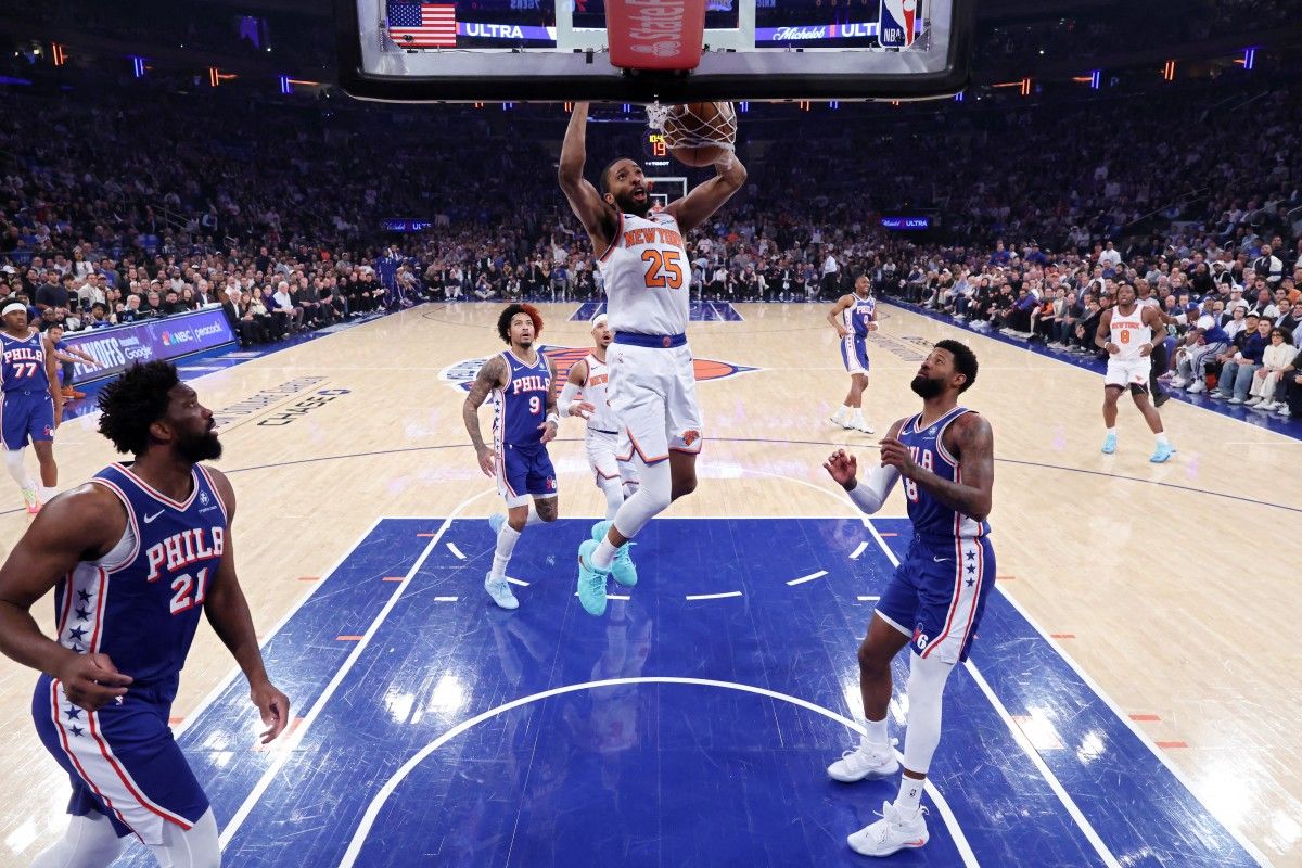 Knicks hancurkan 76ers 137-98 laga pertama semifinal Timur