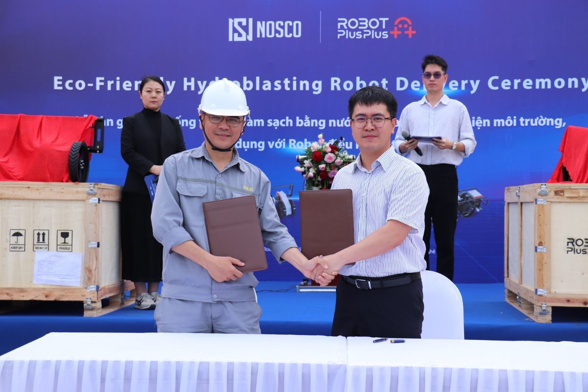Latest Program: RobotPlusPlus Pasok Robot Hydroblasting Ramah Lingkungan untuk NOSCO Shipyard di Vietnam