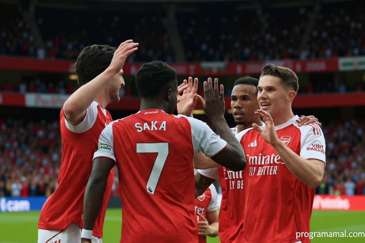 Gilas Fulham 3-0 – Arsenal kini unggul enam poin dari Manchester City