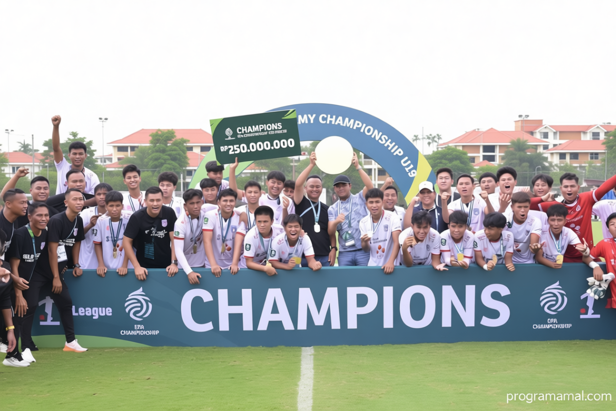 Important Visit: Sumsel United juarai EPA Championship U19