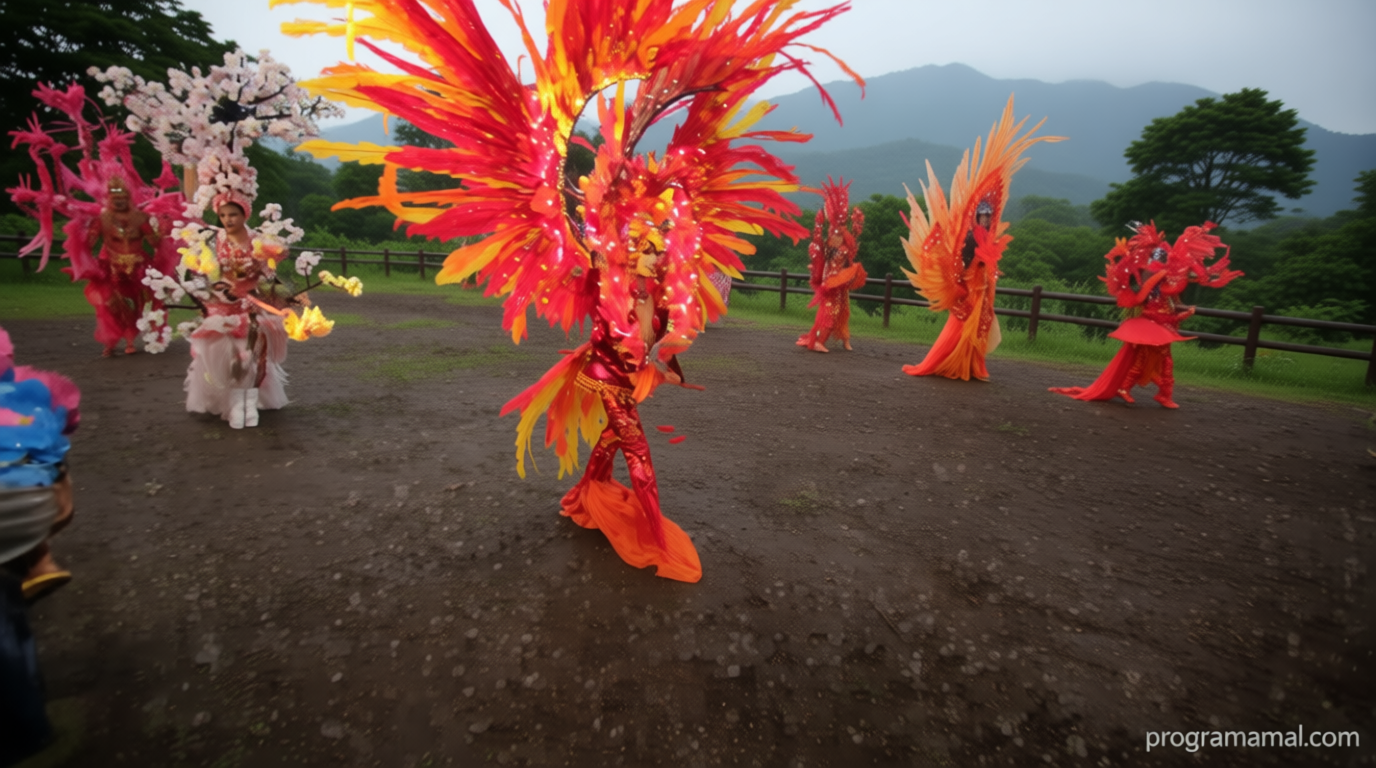 Hujan deras iringi gelaran Semarang Night Carnival 2026