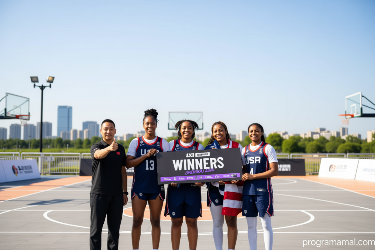 Amerika Serikat juara FIBA 3×3 Women’s Series Chengdu 2026