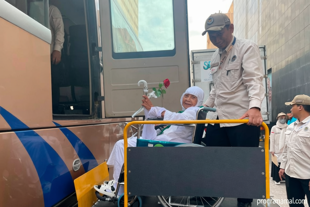 What Happened During: jamaah calon haji kloter Solo telah tiba di Makkah