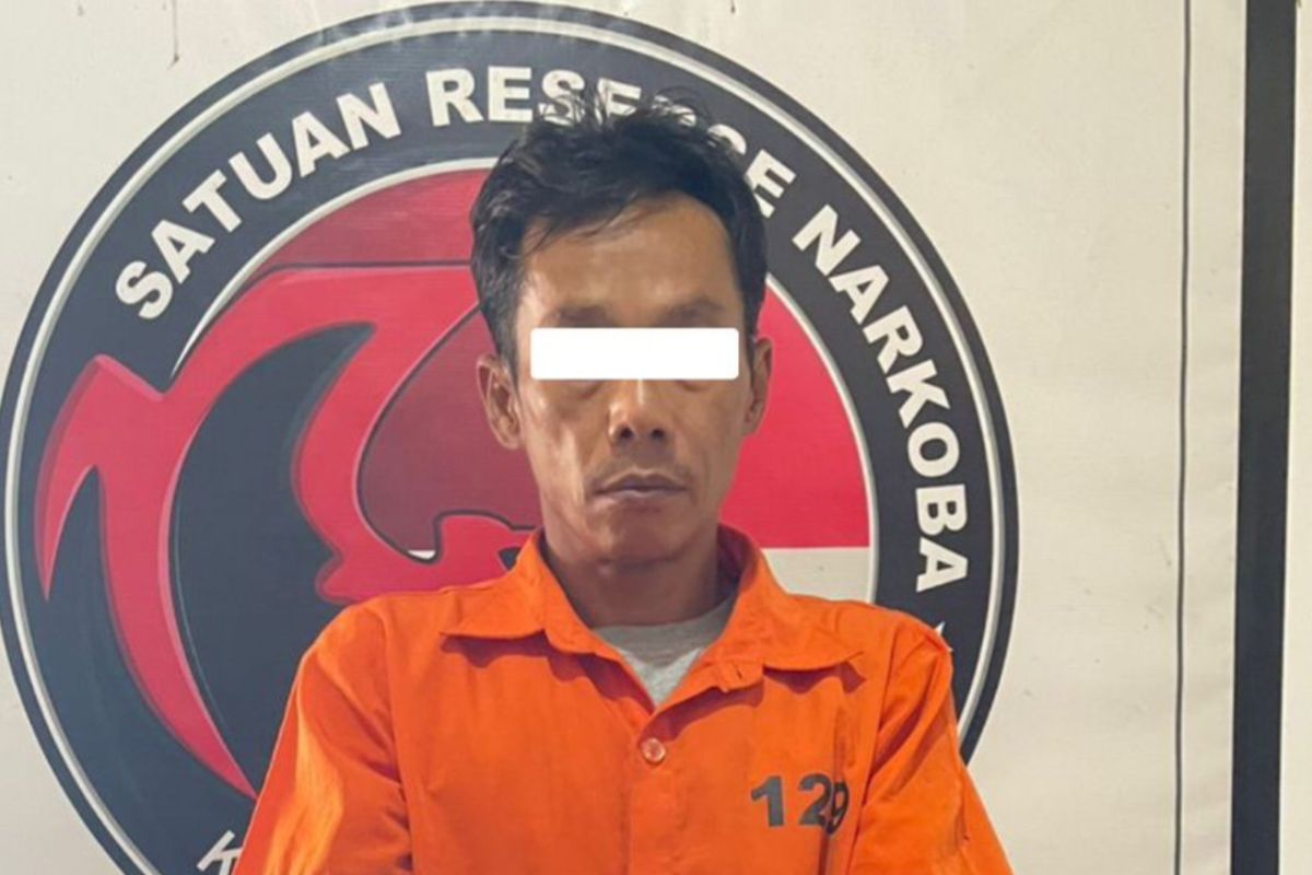 Polres Bengkalis tangkap buronan kasus 15 kg sabu
