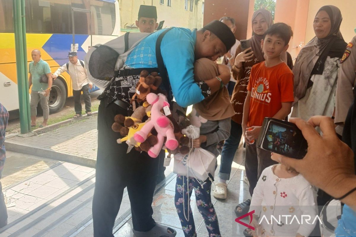 Historic Moment: Kloter 17 penutup kepulangan jamaah haji asal Sumut ke tanah air