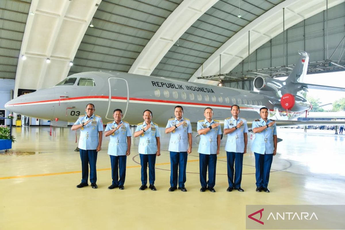 TNI AU resmikan Skuadron Udara 18 – rumah bagi pesawat Falcon 8X