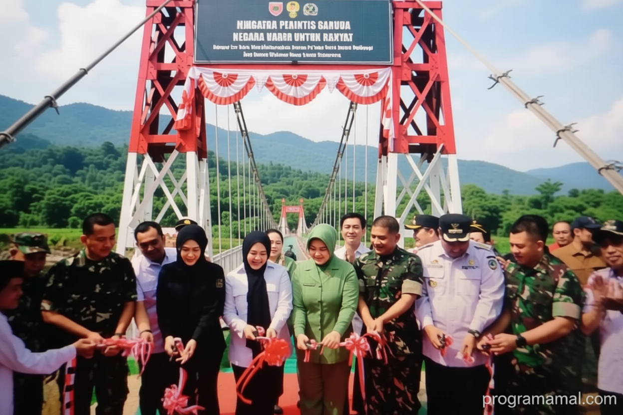 Historic Moment: Pangdam XIV: Jembatan Merah Putih bukti kepedulian negara