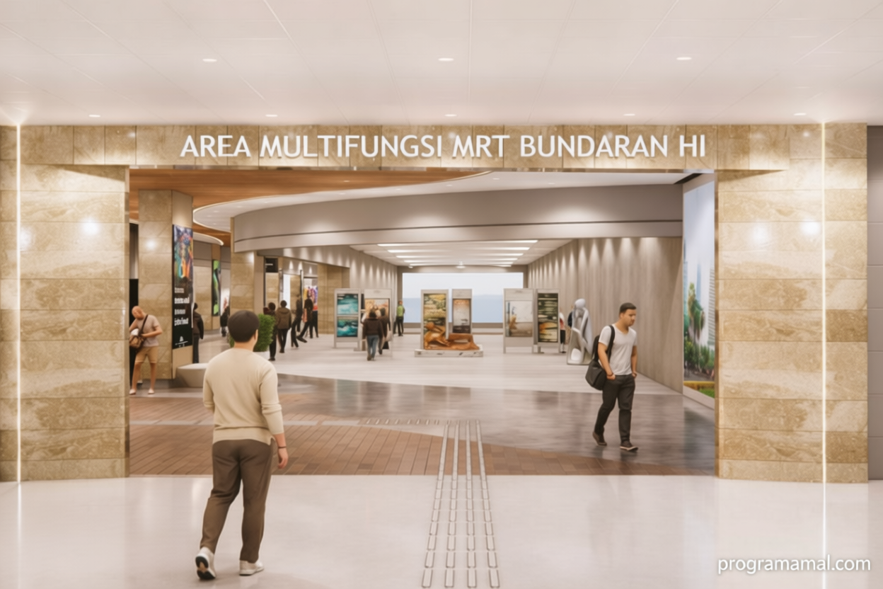 Key Strategy: Stasiun MRT Bundaran HI direvitalisasi jadi ruang multifungsi