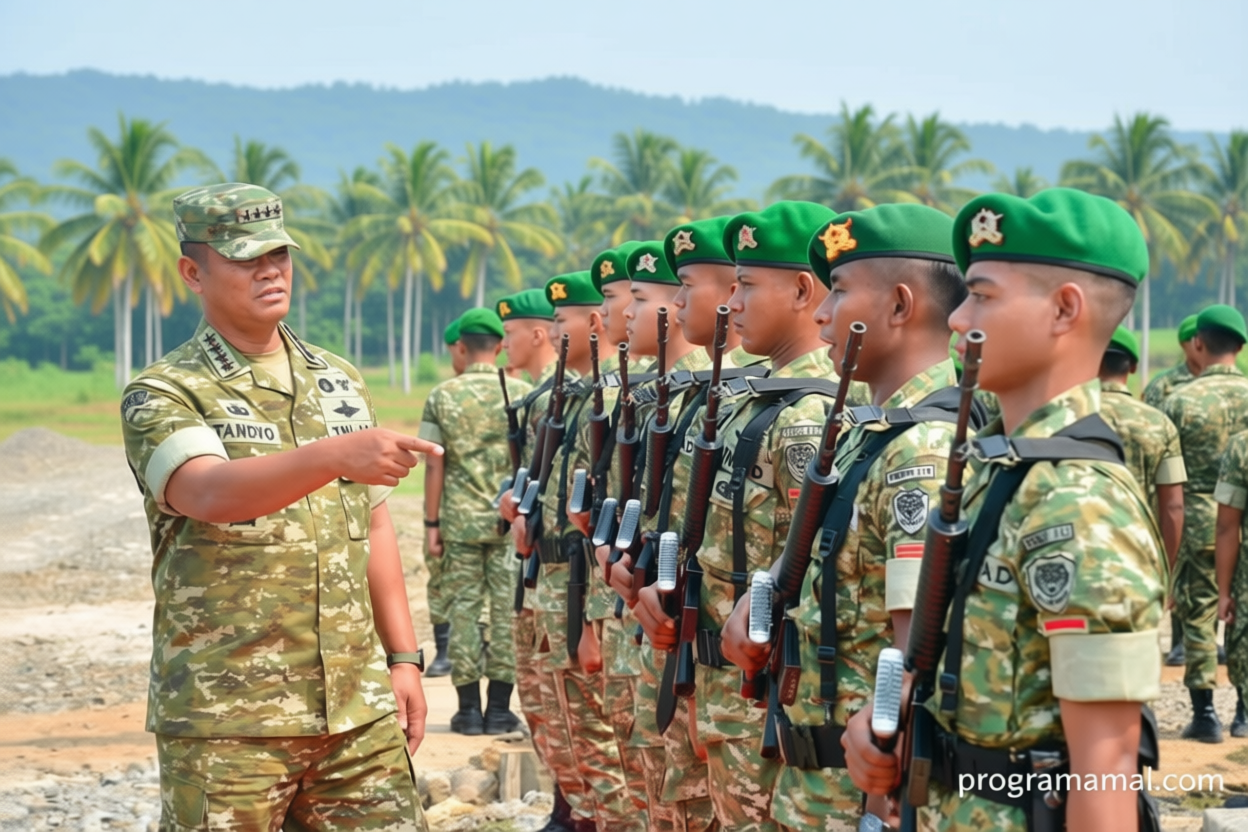 What Happened During: Wakil Panglima TNI tinjau pembangunan Yonif TP 842 di Pandeglang