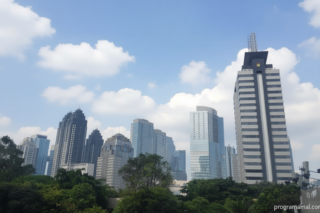 Seluruh Jakarta bakal cerah berawan pada Selasa pagi
