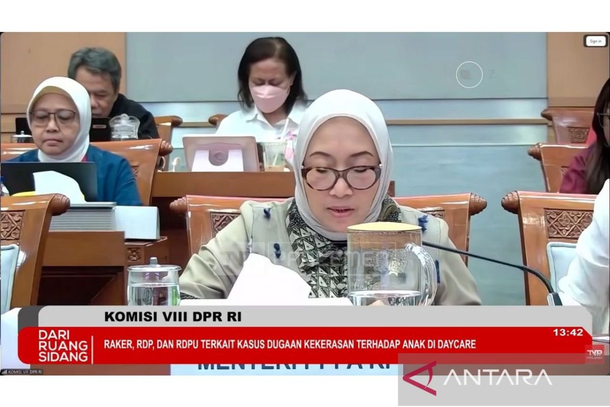 Topics Covered: Menteri PPPA tekankan pelatihan guna tingkatkan mutu pengasuh daycare