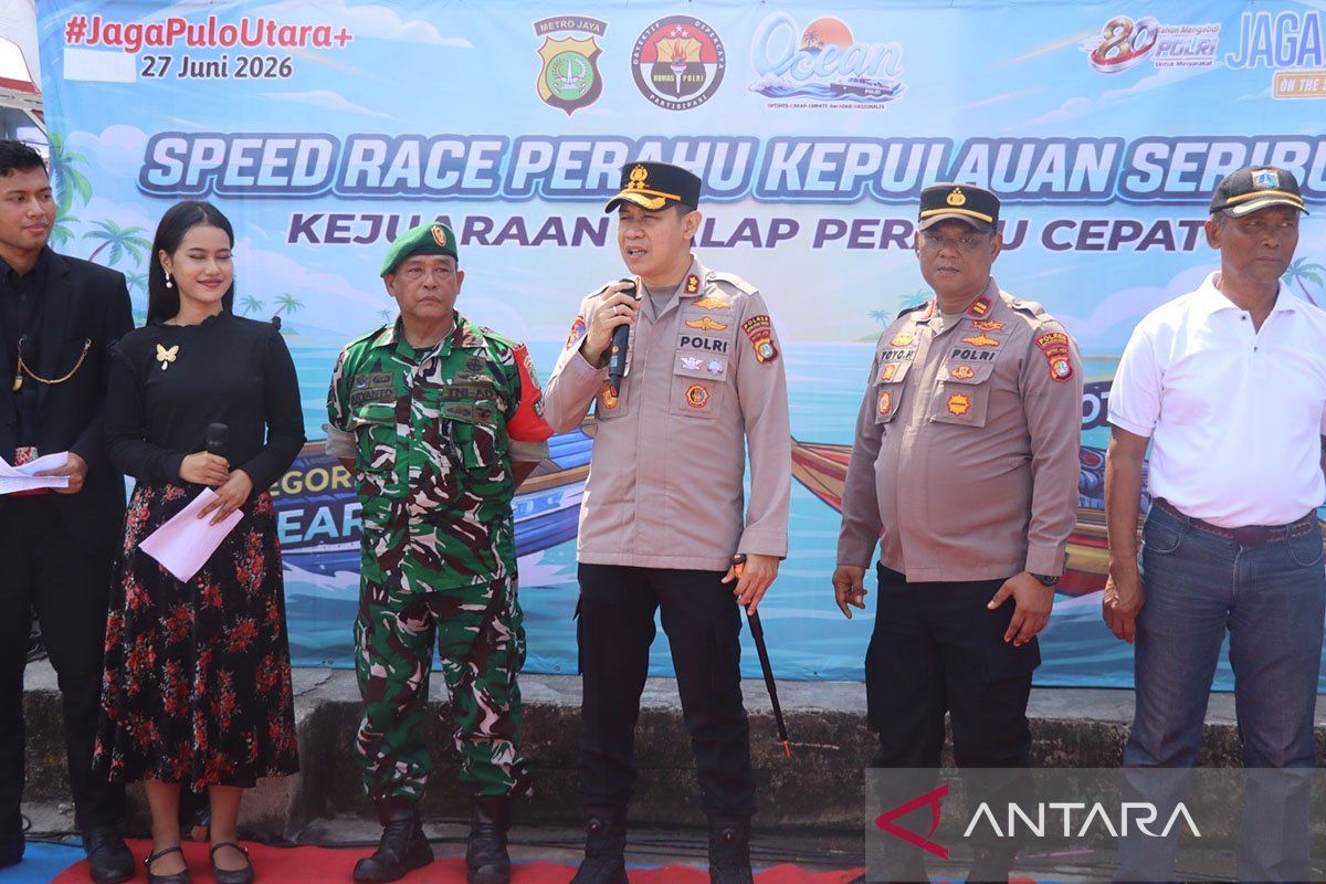 Historic Moment: Balap kapal dan lomba mancing meriahkan HUT Polri di Kepulauan Seribu