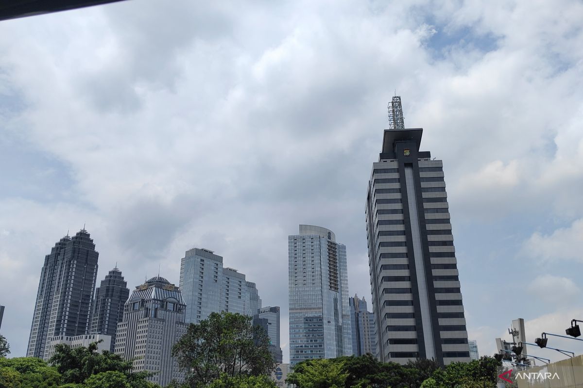 Sejumlah kota berpotensi diguyur hujan ringan hingga sedang pada Sabtu