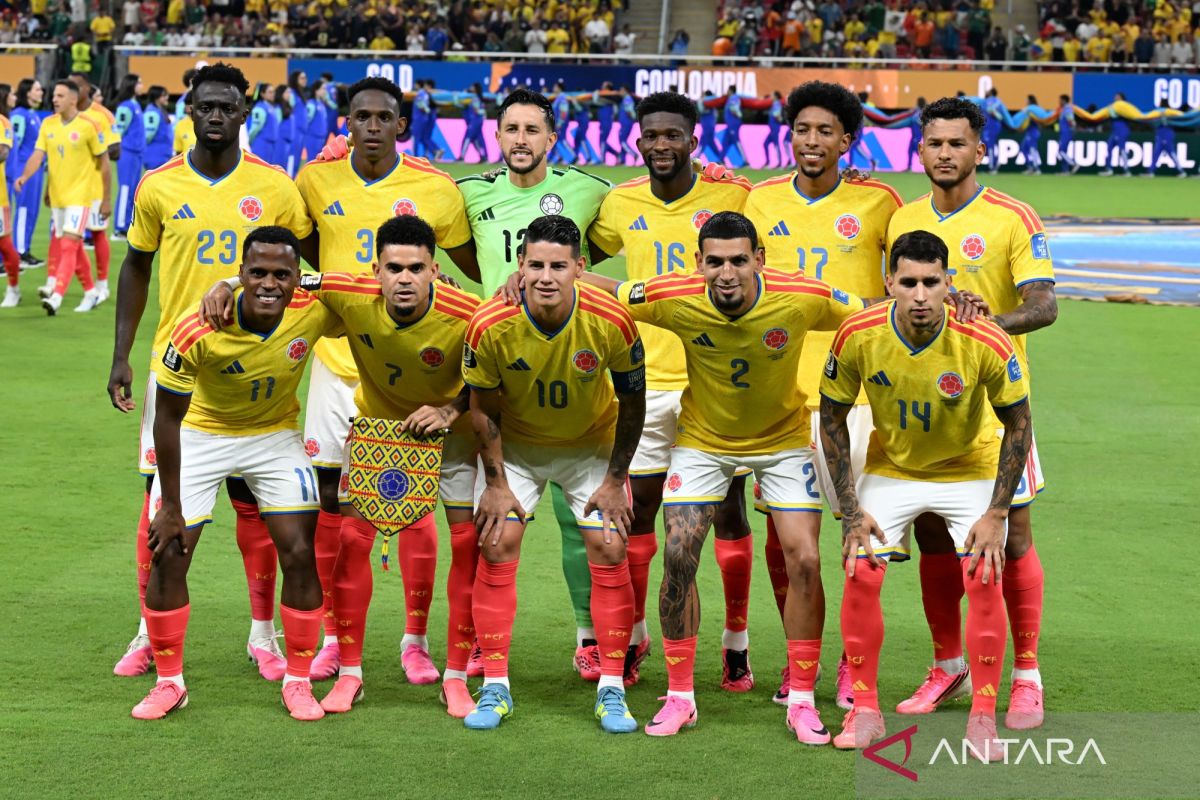 Pelatih Kolombia bangga timnya finis sebagai juara Grup K