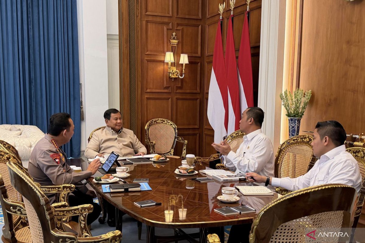 Main Agenda: Kapolri laporkan situasi kamtibmas kepada Prabowo