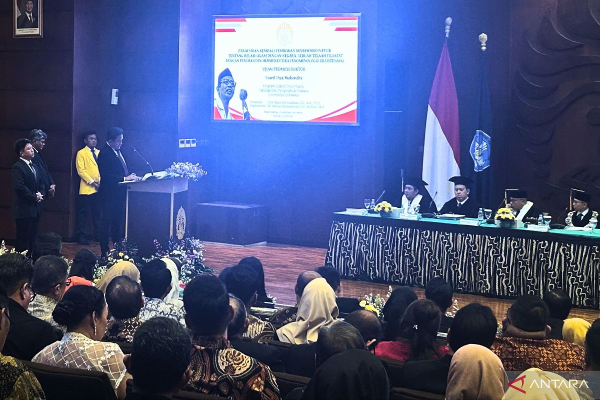 Key Strategy: Raih gelar Doktor Filsafat, Yusril tegaskan pentingnya etika peradaban