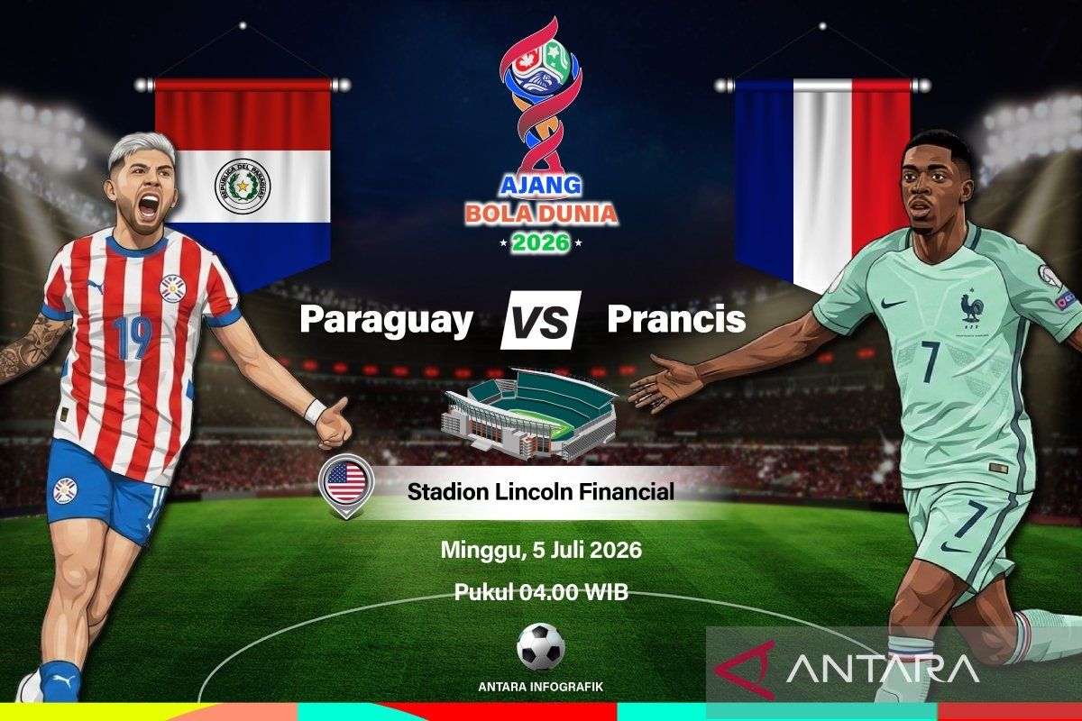 Susunan pemain Paraguay vs Prancis: Kone starter gantikan Tchouameni