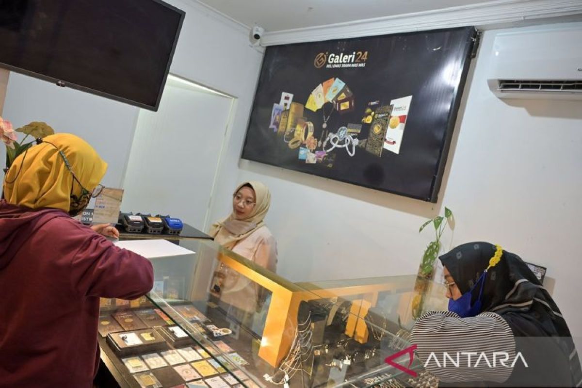 Harga tiga jenama emas di Pegadaian stabil pada Senin
